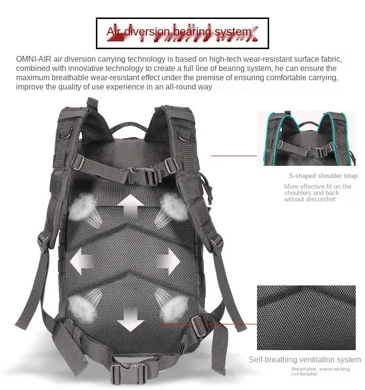 grand sac à dos de randonnée molle pour hommes d'affaires, sacs à dos, livraison directe, 25l, 50l