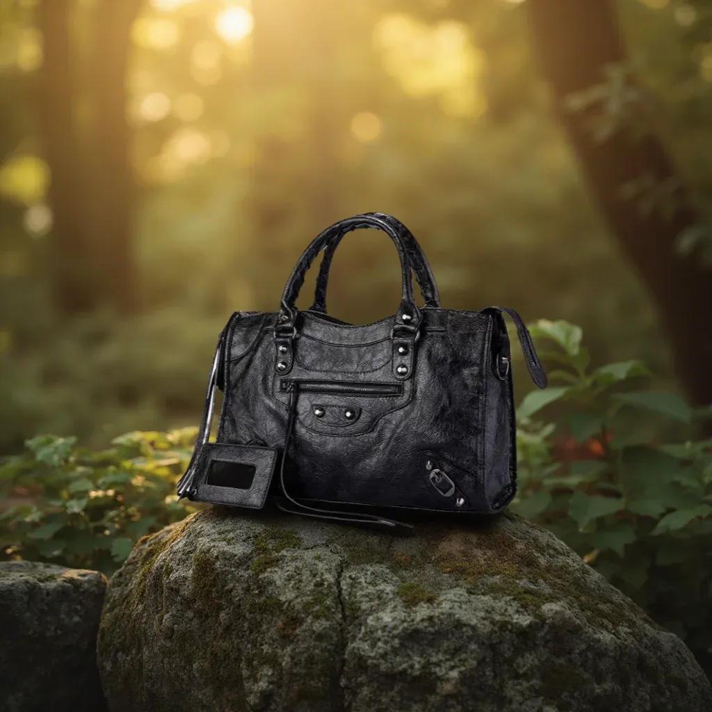 sac fourre-tout pour moto pour femme, grande capacité, sac à bandoulière, sac à main, sac rétro style urbain, sac de voyage pour trajets quotidiens