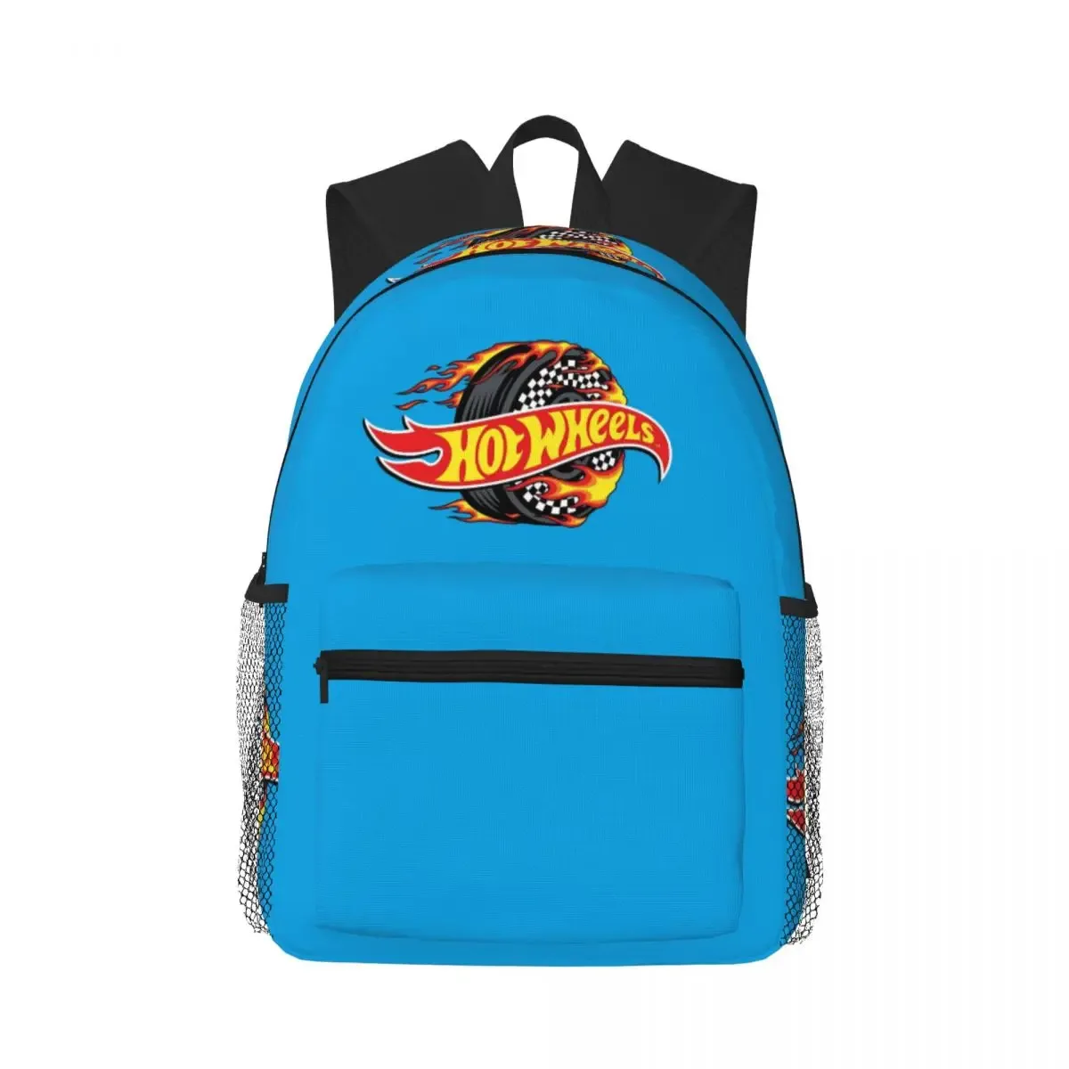 sac à dos hot wheels race pour étudiants, sac d'école, sac à dos de randonnée, sac de voyage pour hommes et femmes, sac à bandoulière