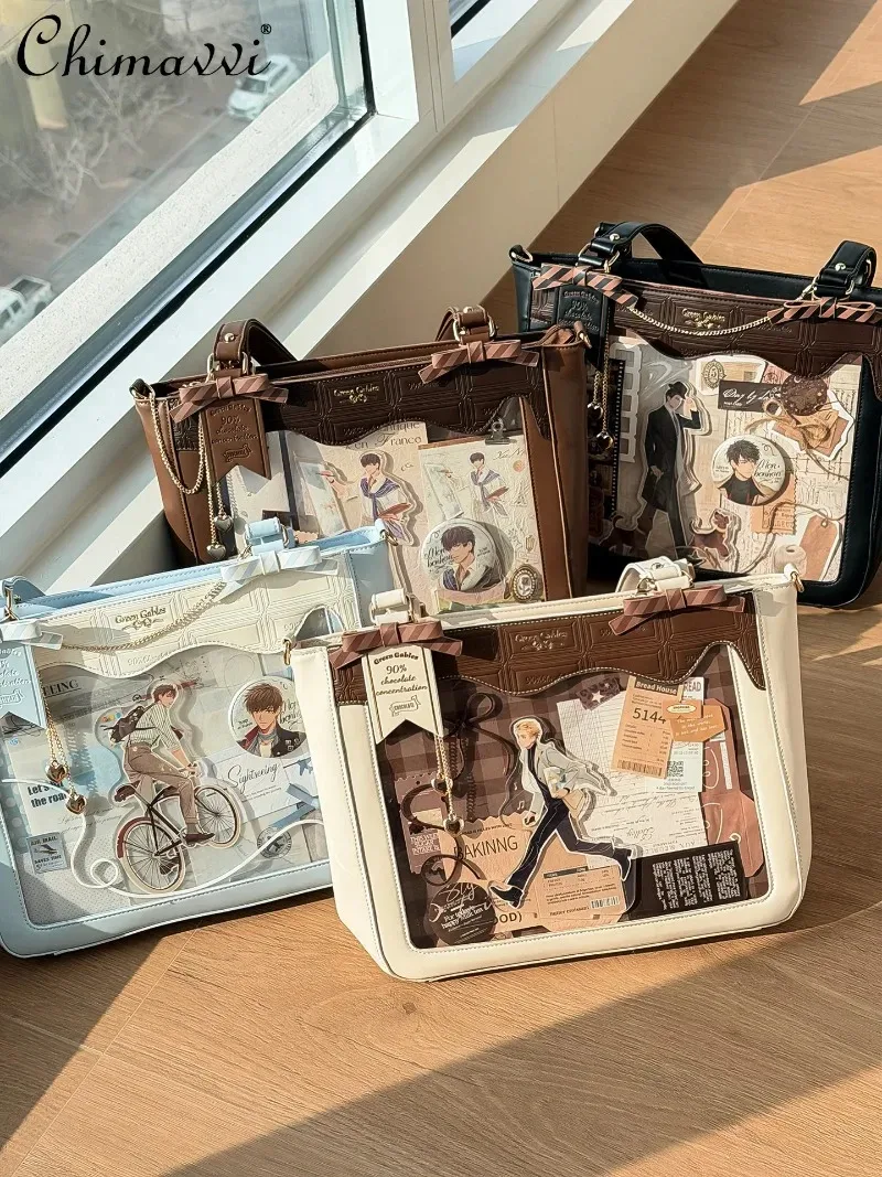sac à bandoulière original pain bag 2026, nouveau style japonais, mode, grande capacité, pour ordinateur portable 14 pouces, pour femme de bureau