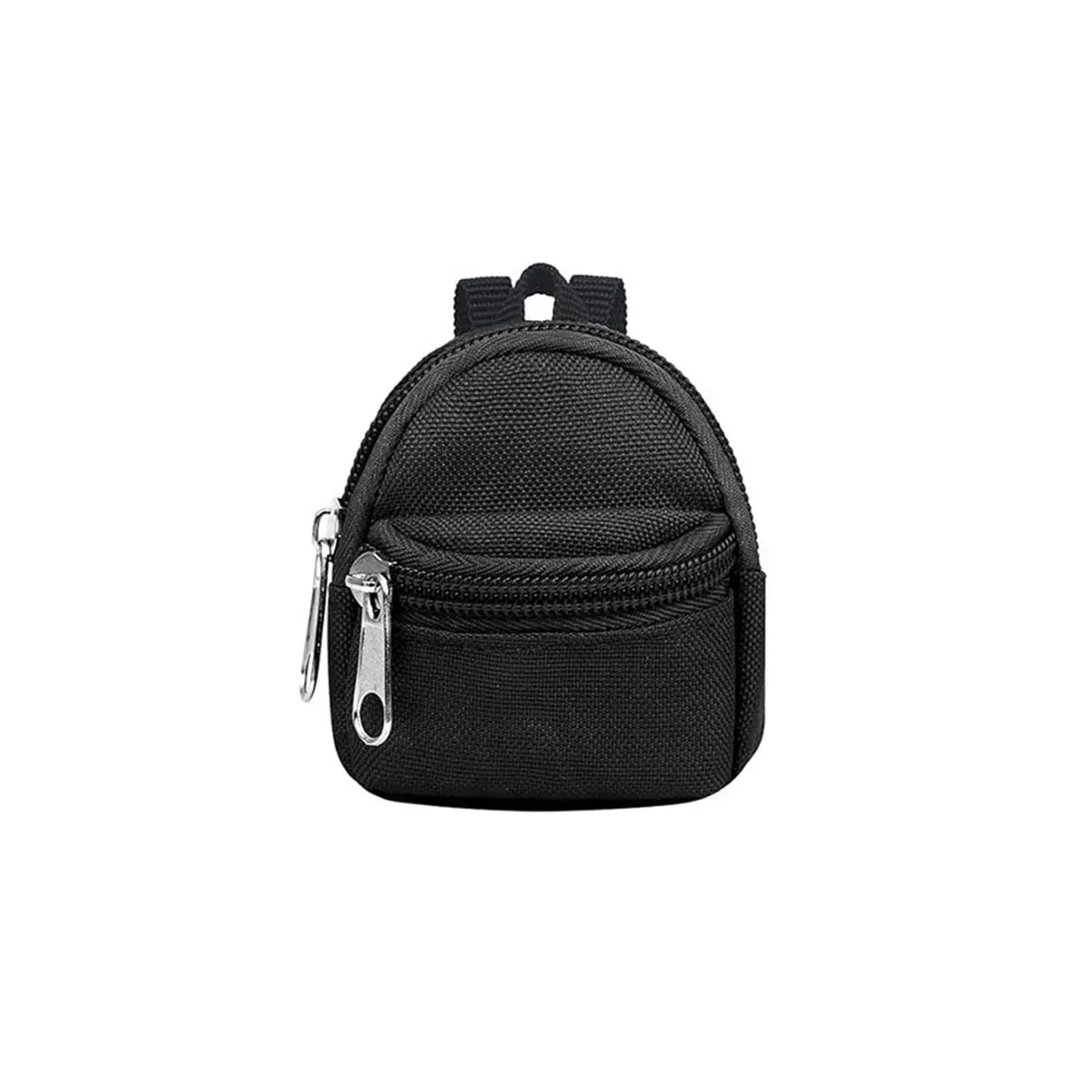 sac dos nylon petit format ovale fermeture glissière poche latérale double épaule poches latérales couleur vivante usage voyage