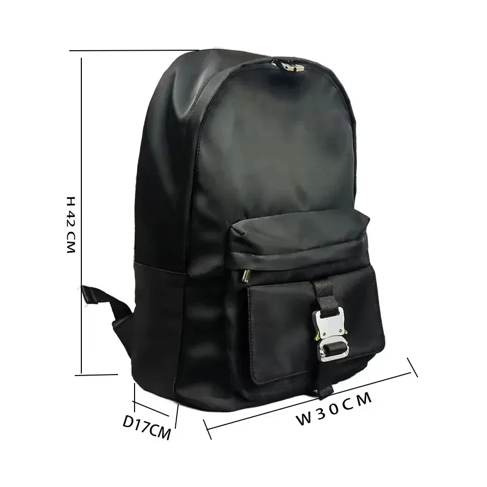 sac dos nylon lettre logo doublure nylon intérieur zippé style décontracté capacité inférieure 20 litres usage voyage sport