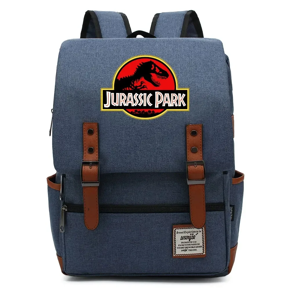 b3303 sac à dos tendance dinosaure jurassic park world avec boucle pour enfants, adolescents, étudiants, femmes et hommes
