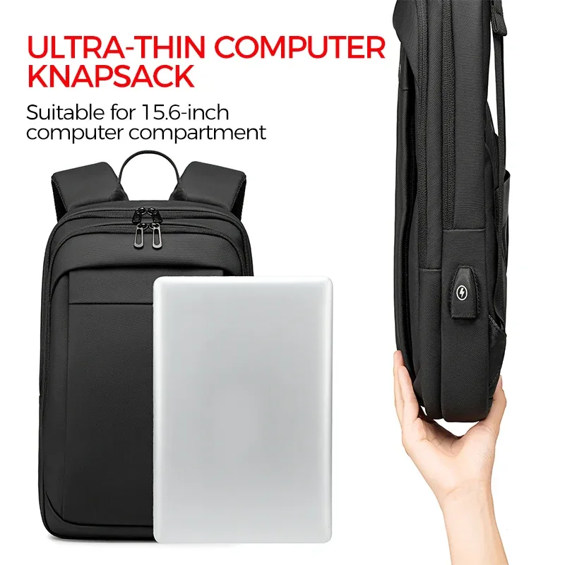 fenruien multifonction sac à dos étanche usb charge école sac à dos hommes voyage affaires sacs à dos adapté pour 15.6 pouces ordinateur portable