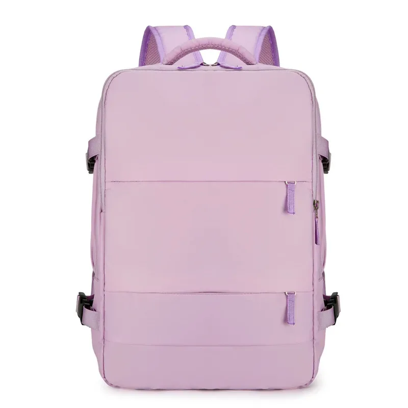 sac à dos de voyage grande capacité pour femmes, sac de voyage multifonctionnel pour voyages d'affaires, sac de rangement pour ordinateur avec chargement usb