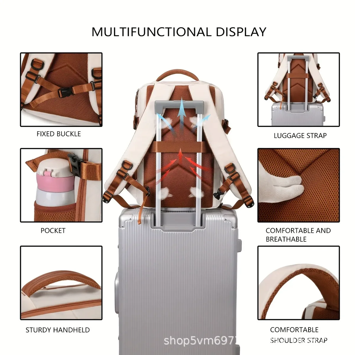 sac à dos d'affaires pour hommes et femmes, sac à dos extensible de grande capacité, sac à dos pour ordinateur, sac à dos, sac de voyage