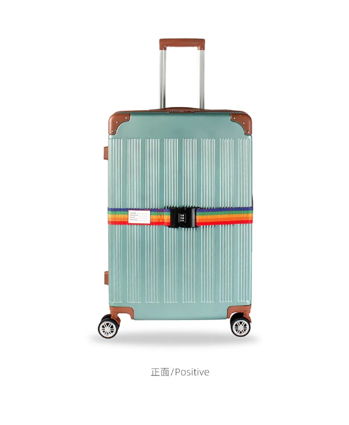 sangle de bagage de voyage 2m, 1 pièce/2 pièces, verrouillage par mot de passe réglable, ceinture d'emballage, verrouillage sécurisé, antivol, ceinture de regroupement