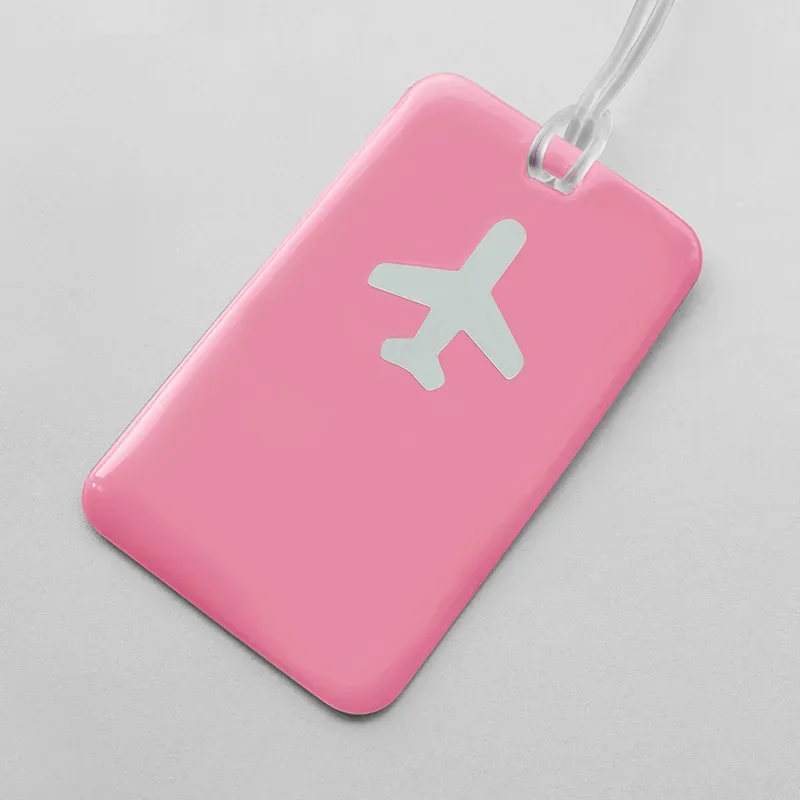 étiquette de bagage d'affaires de voyage de mode étiquette d'adresse de valise étiquette de valise d'embarquement étiquette nom id adresse clip accessoires de voyage