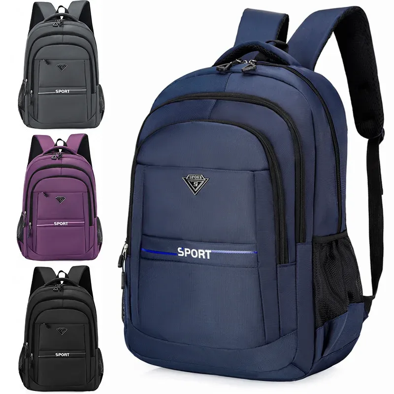 sac à dos de grande capacité pour hommes et femmes, sac à dos de voyage décontracté pour ordinateur portable, lycée, collège, double sac à bandoulière, 2026 en vente