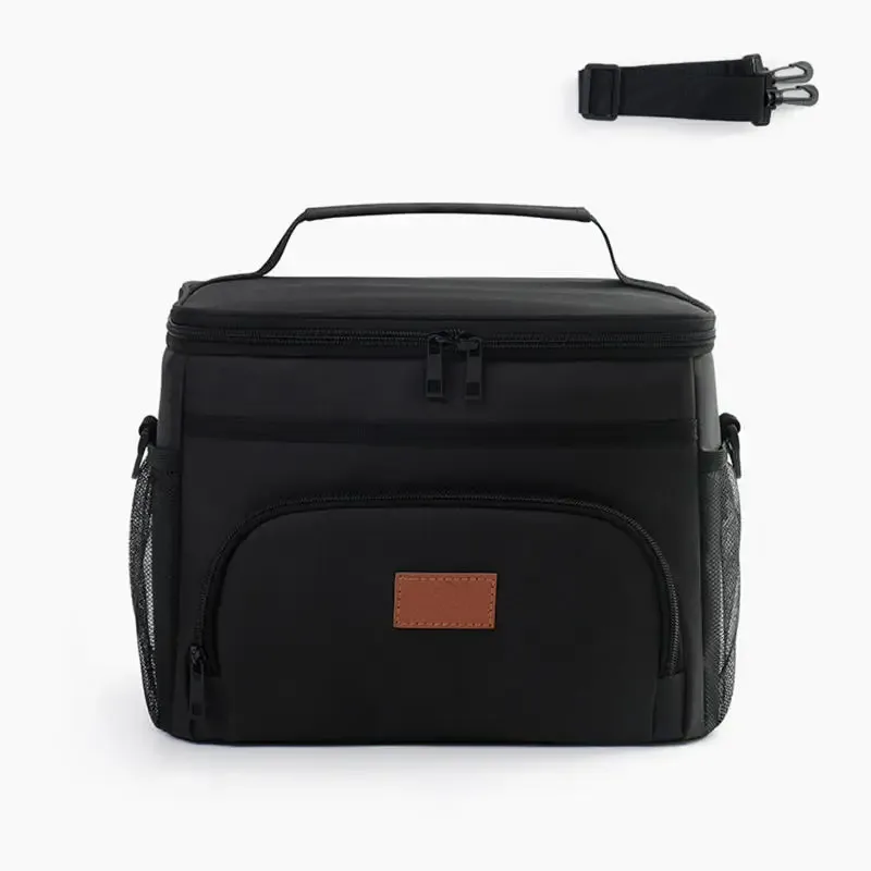 sac à dos isotherme grande capacité anti-fuite pour pique-nique, sac de rangement extérieur chaud et froid, sac à bandoulière