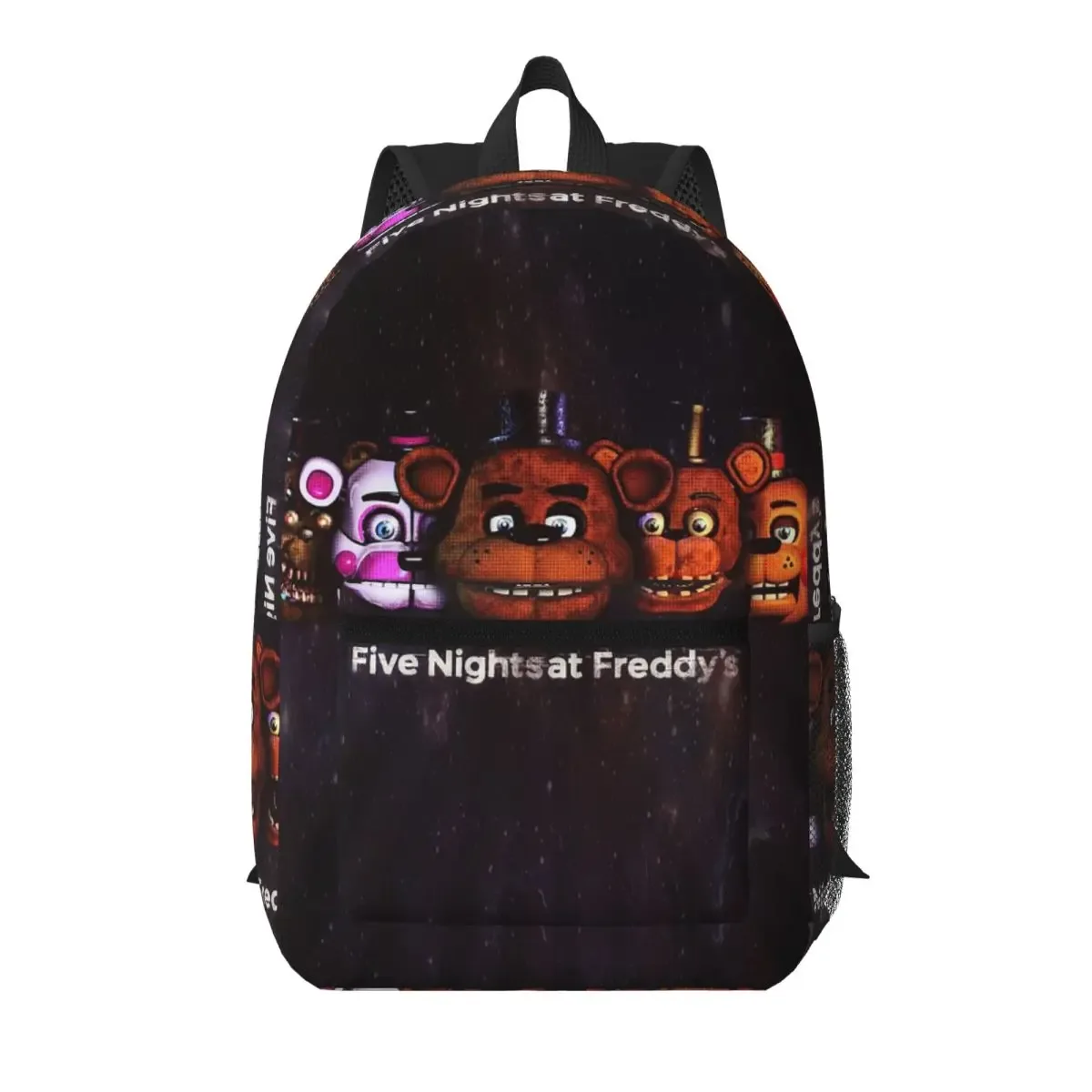 five n ights at freddy's fnaf sac à dos pour étudiants, sac d'école, sac à dos de randonnée, sac de voyage pour hommes et femmes, sac à bandoulière