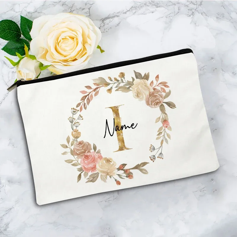 pochette à cosmétiques personnalisée pour mariage, pochette à cosmétiques pour fête, pochette à cosmétiques individuelle, sac de maquillage en toile de voyage, organisateur, cadeaux pour femme