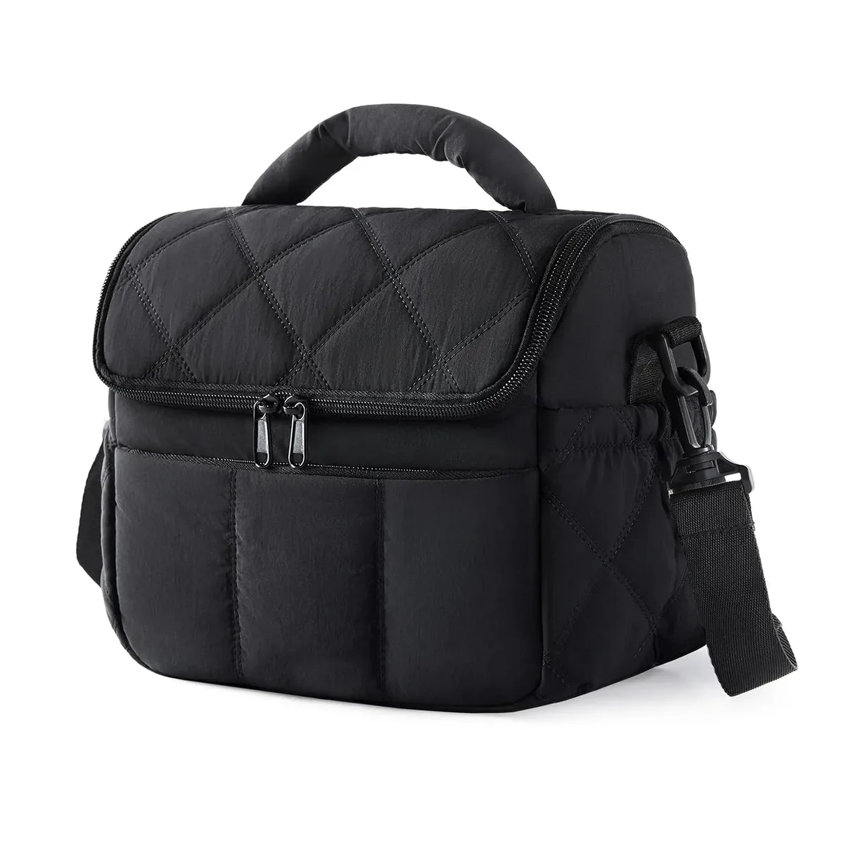 nouvelle sacoche isotherme portable en nylon, réutilisable, multifonctionnelle, anti-fuite, pour femme, sacs à usage spécial