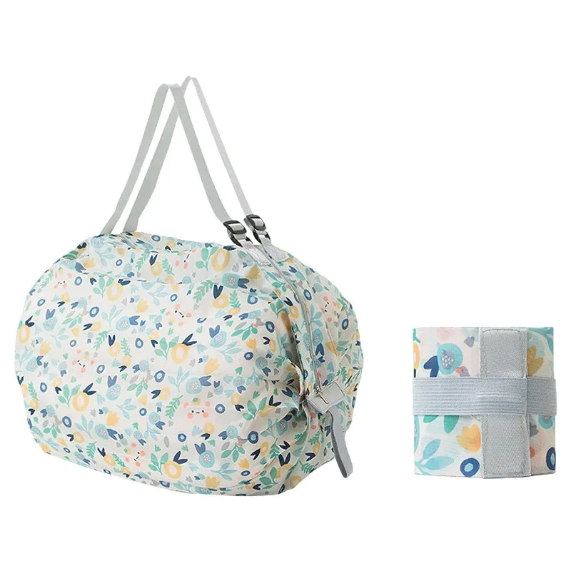 sac de courses pliable, sac de rangement portable de voyage étanche, sac de plage, sac d'épicerie de supermarché