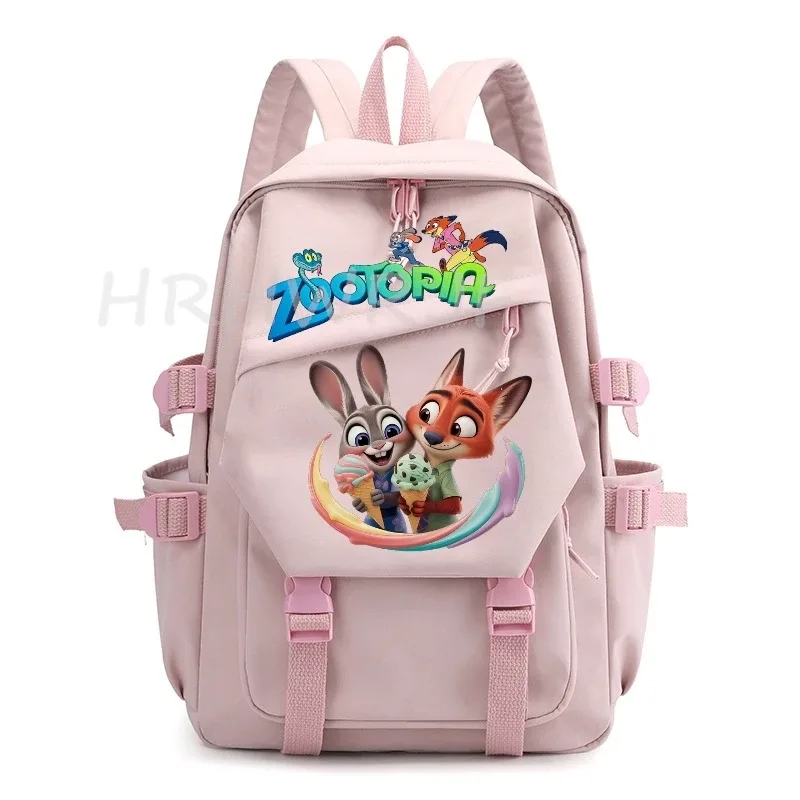 judy nick zootopia 2 sacs à dos pour enfants, sacs d'école pour adolescents, garçons et filles, sacs à dos de grande capacité pour étudiants, sacs à dos décontractés pour voyages en plein air