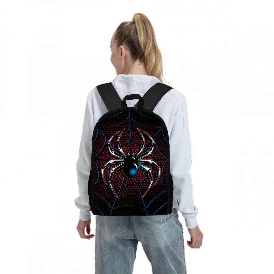 sacs à dos trois pièces à motif araignée pour garçons et filles, meilleurs cadeaux, sac à dos scolaire 3d dessin animé pour enfants