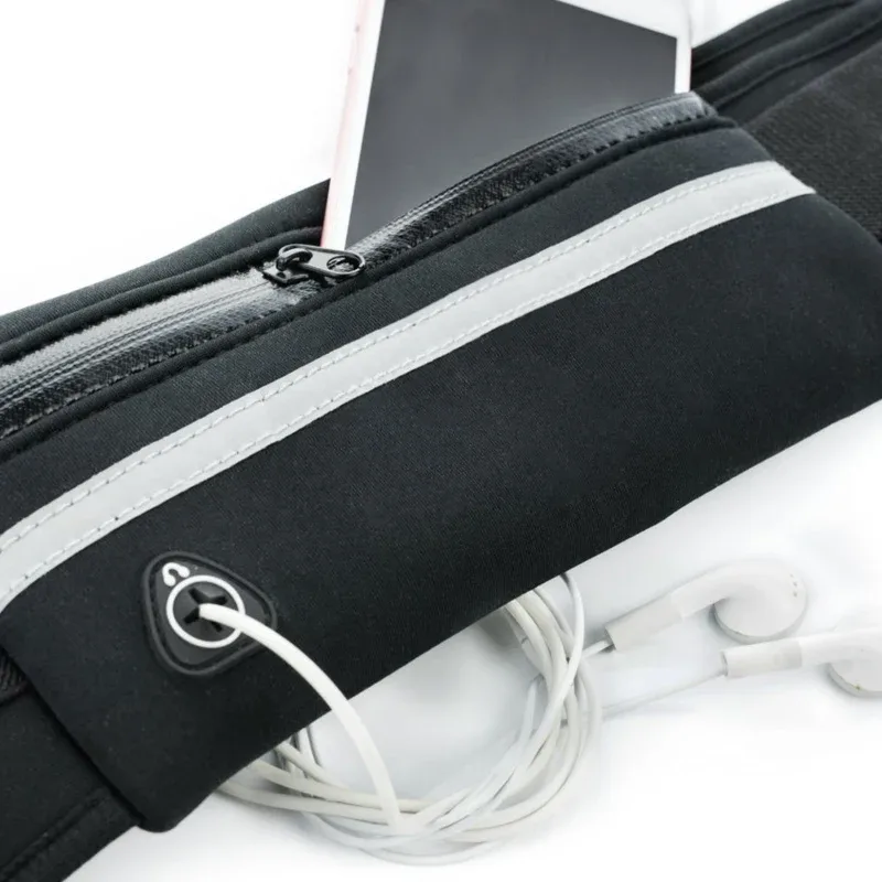 sac de taille de course étanche pour hommes et femmes, ceinture de sport, sac de sport, support de téléphone, sac de taille de ceinture de course à vélo, portefeuille de maintien dans l'eau