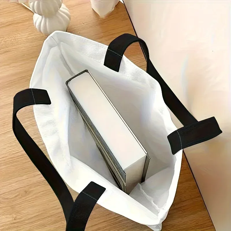sac à main décontracté imprimé de sardines colorées à la mode, sac à dos réutilisable à la mode, sac fourre-tout multifonctionnel, sac de courses en polyester