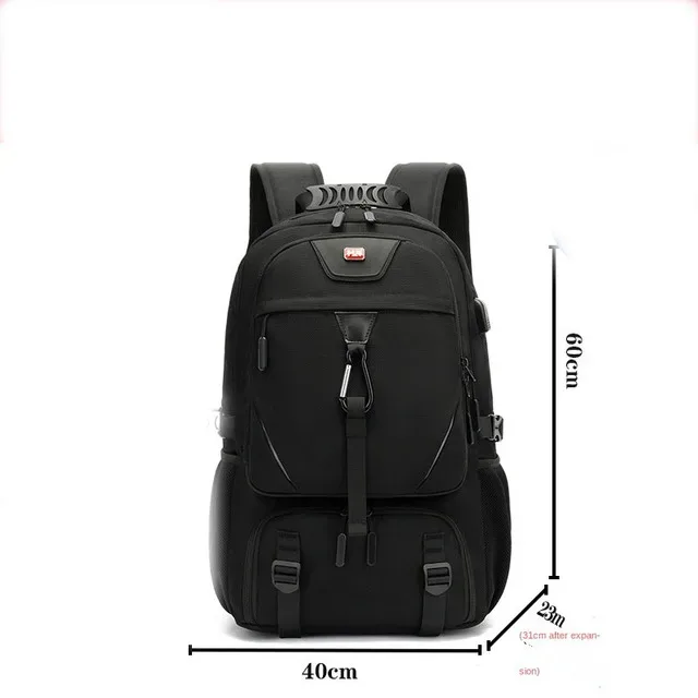 sac à dos de voyage usb grande capacité pour homme, sac à dos de sport, sac à dos de trekking, sac à dos de randonnée, sac à dos de camping pour homme, unisexe, 50 l, 60 l, 80l