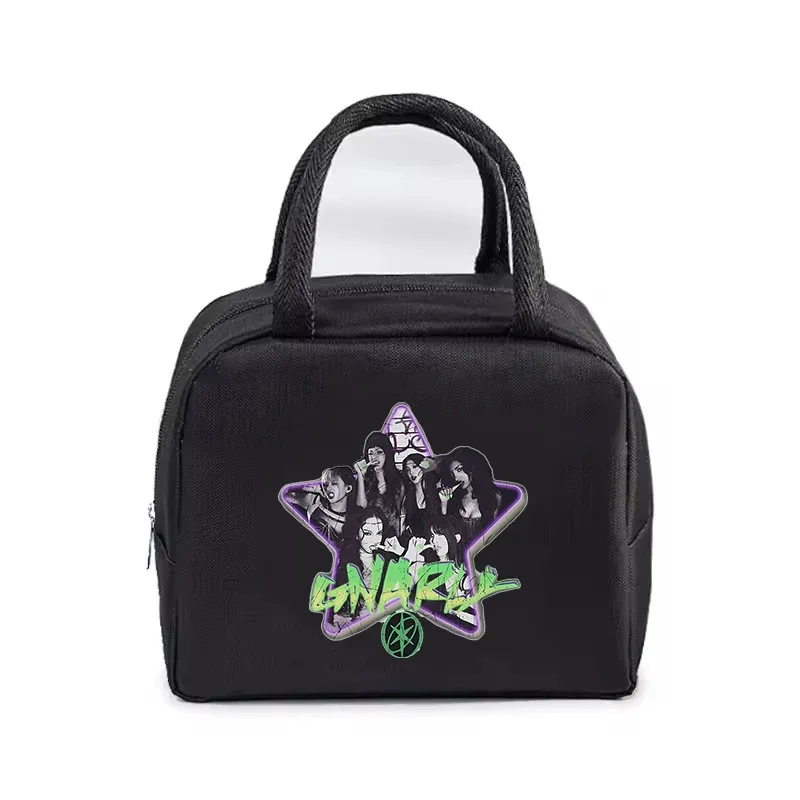 sac fourre-tout imprimé kpop katseye, boîte à lunch thermique, sac de rangement pour hommes, femmes, bureau, étudiants, sacs isothermes pour bento, sac à lunch pour enfants, cadeaux
