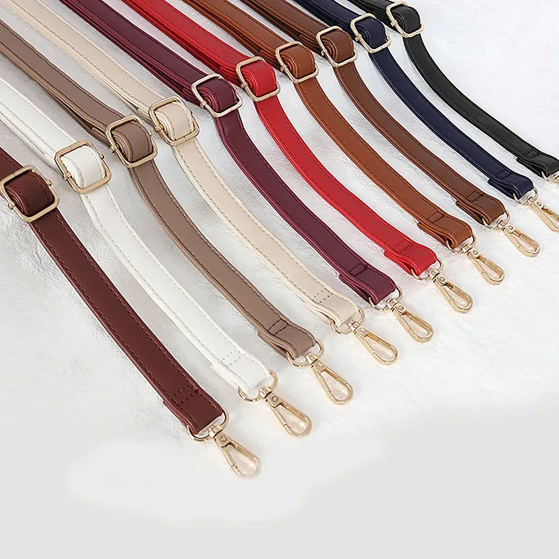 sangle réglable en cuir pu pour sac à bandoulière, remplacement de la sangle de sac initié, accessoires de sac à main, largeur de 130cm, 1.8cm de long
