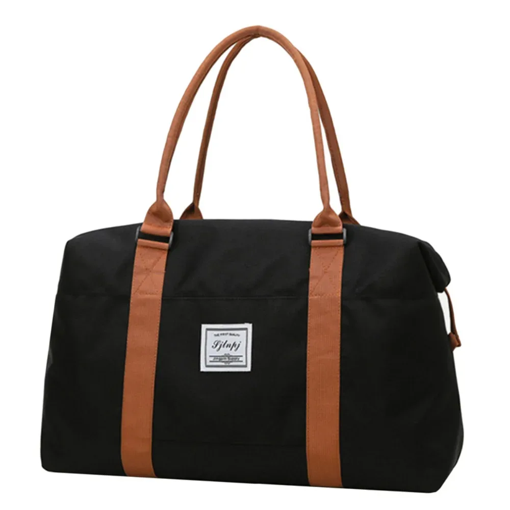 sac de voyage de grande capacité pour femmes, sac à main sec et humide séparé, sac de sport étanche et réglable