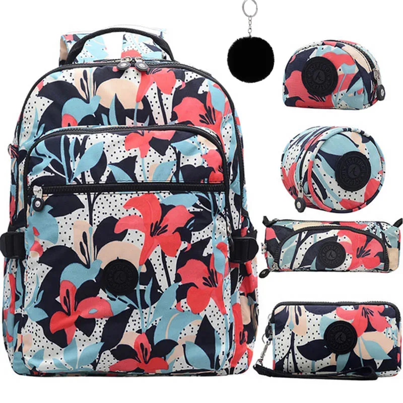 aceperch femmes sacs à dos originaux filles multifonction école sac étanche mochila escolar mujer voyage grande capacité sac à dos