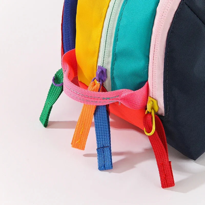 nouveau sac à bandoulière de voyage tendance aux couleurs dopamine, trousse de maquillage, sac de toilette en nylon imperméable grande capacité 4l, sac suspendu