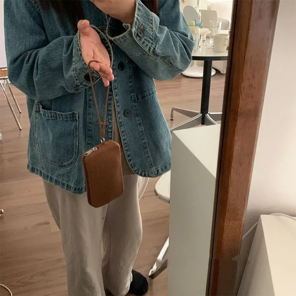 sac à cosmétiques rectangulaire en silicone, porte-monnaie de couleur unie de grande capacité, sac pour petits articles, sac pour écouteurs, sac de rangement pour rouge à lèvres pour femmes