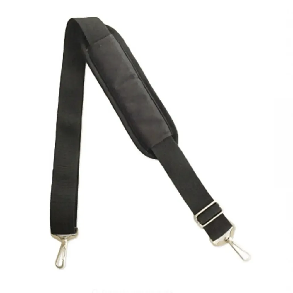 1 pièce sangle de sac en nylon détachable 130 cm noir ceintures de sac à main sangle d'épaule réglable sac pour ordinateur portable