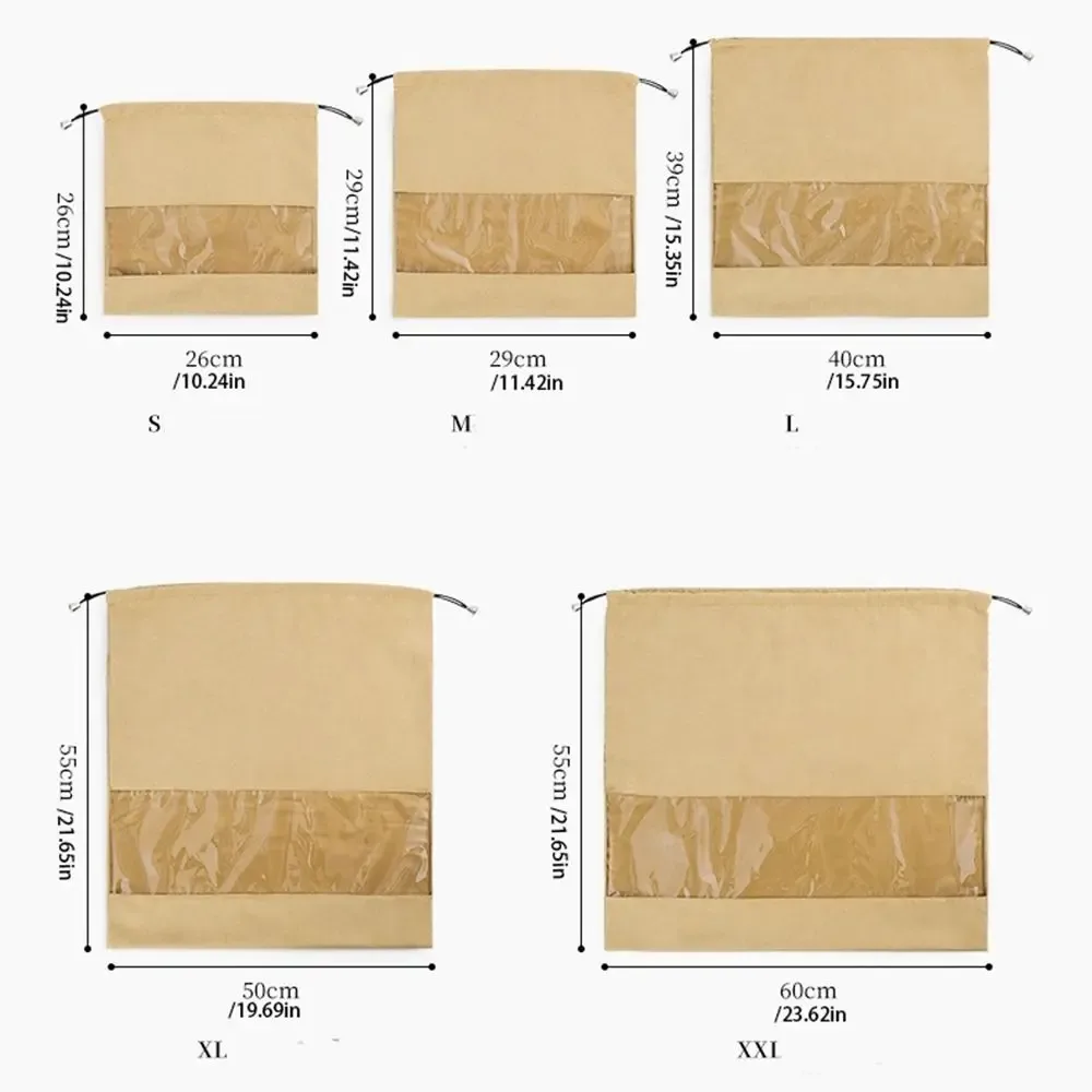 sac à cosmétiques, sac en tissu à cordon, sac de rangement, sac à bandoulière, pochette de rangement, sac anti-poussière, sac de grande capacité, sac de voyage anti-poussière