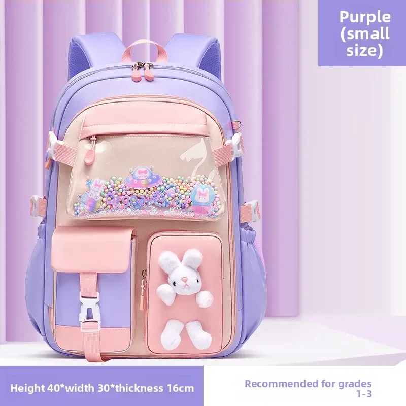 sac à dos scolaire pour filles 2026, léger et imperméable, style kawaii, pour enfants, sacs de voyage colorés, mochilas, cadeaux