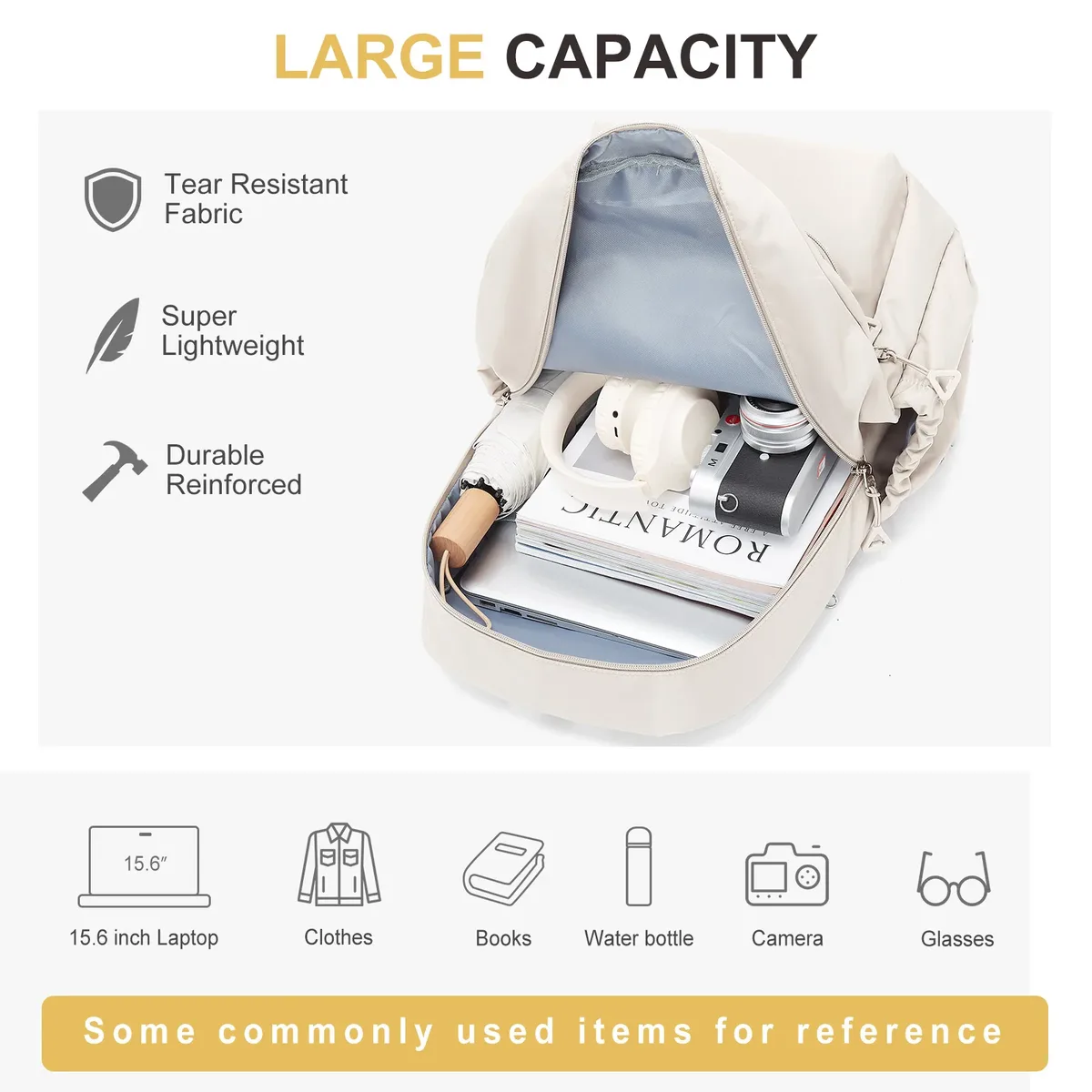 sac d'école étanche pour ordinateur portable, sac de livres en nylon pour adolescents, sac de voyage pour garçons et filles, sac à dos de lycée pour femmes