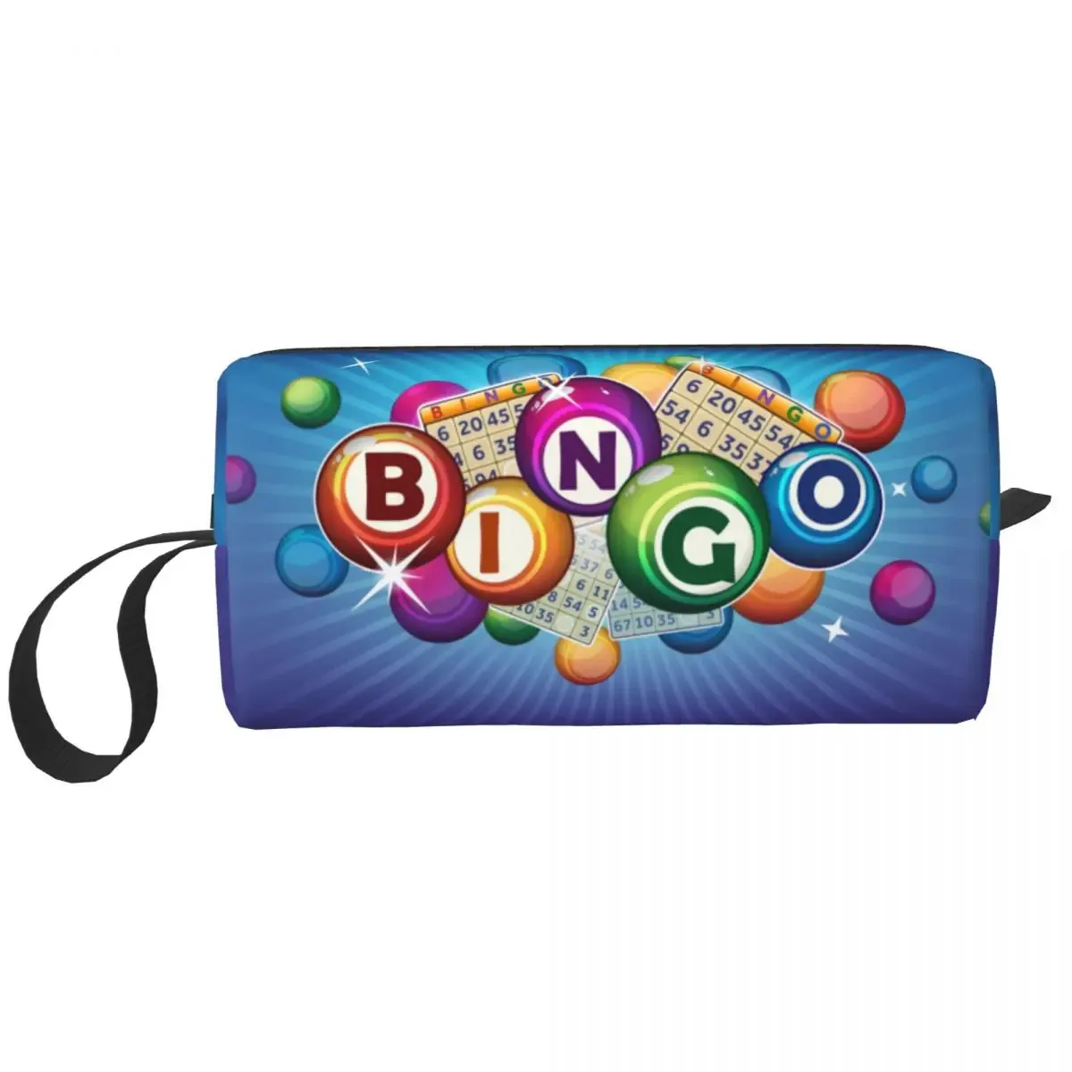 trousse de toilette personnalisée, trousse de voyage, bingo iktoilette, papier kawaii, jeu de maquillage, cosmétique, boîte de rangement de miles pour femme