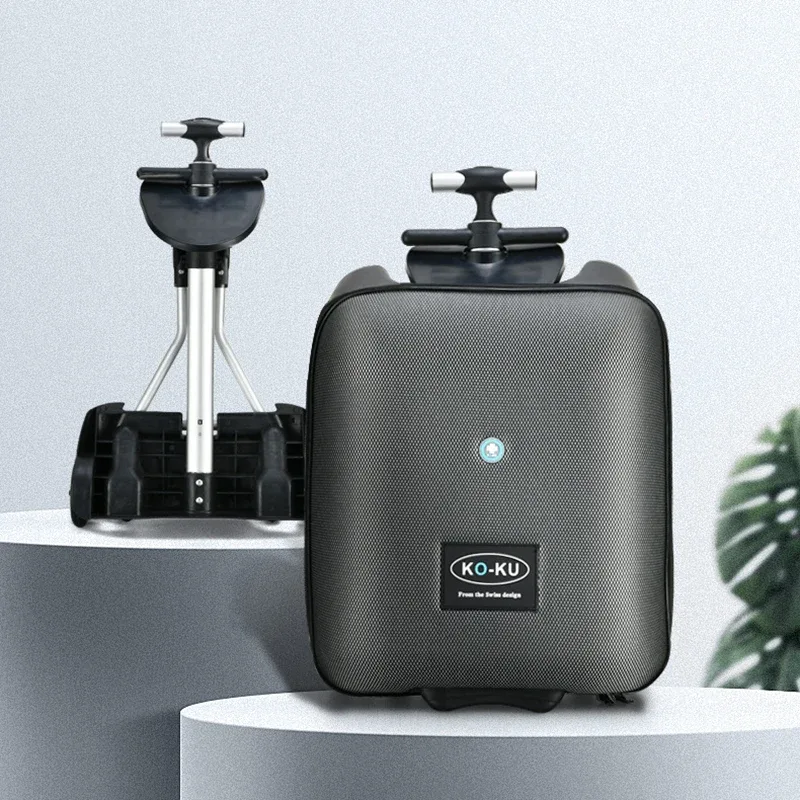 valises pour bébés sur lesquelles les enfants peuvent monter, bagages de voyage, bagages à roulettes pour les personnes paresseuses, valise à roulettes légère et intéressante de 20 pouces