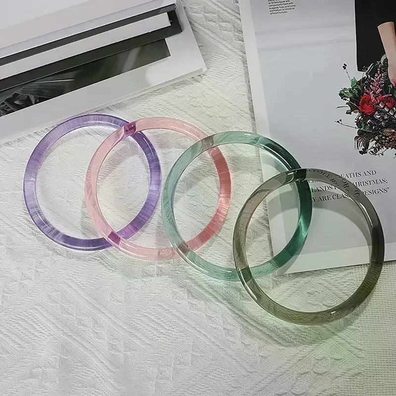 personnalisez votre sac à main : poignées rondes en plastique de 8,9 cm pour sac fourre-tout diy.