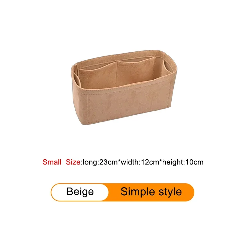 insert organisateur de sac pour h-birkin 25 30 35, sac à main en velours, sac à cosmétiques, support de rangement, sac de modification intérieure, accessoire