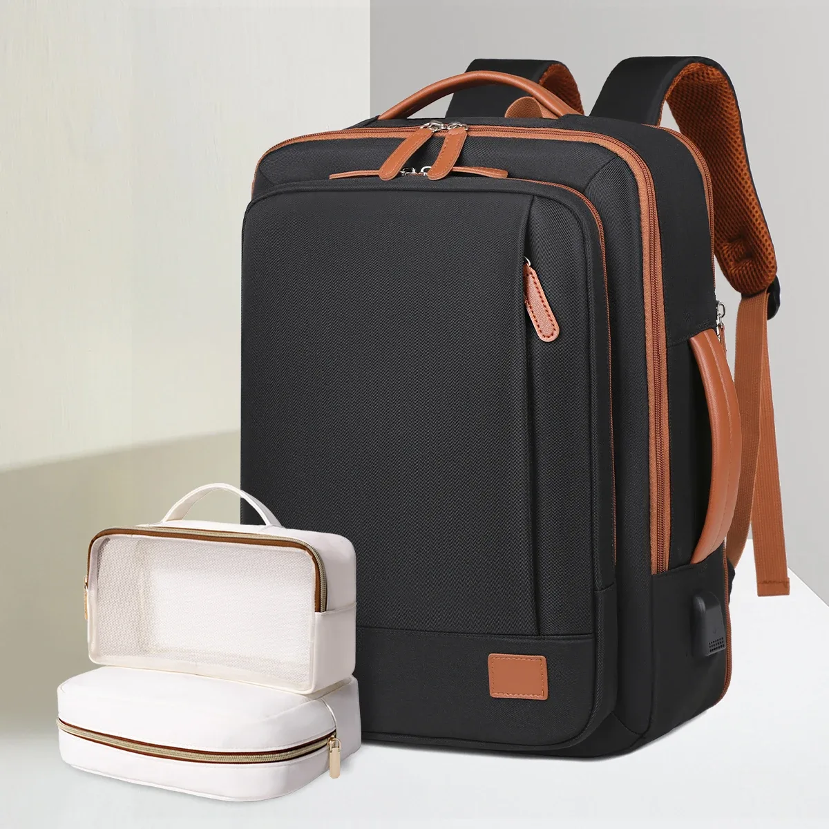 le nouveau sac à dos unisexe pour les voyages d'affaires à courte distance, sac de voyage léger, sac d'école pour ordinateur, combinaison de sacs de rangement