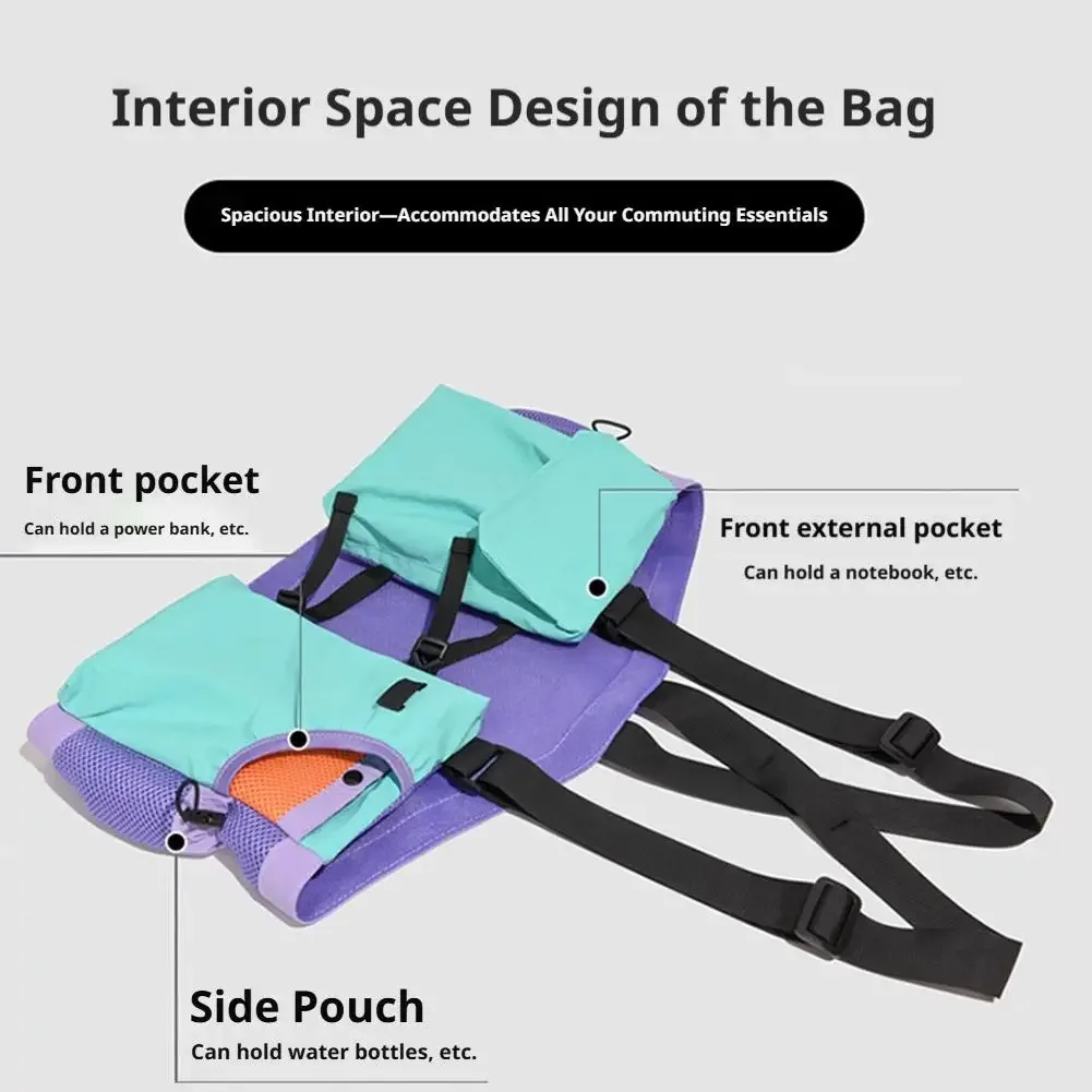 sac à dos léger multi-poches, sac de sport tactique unisexe pour l'été, activités de plein air, sport, fitness, cyclisme, pêche