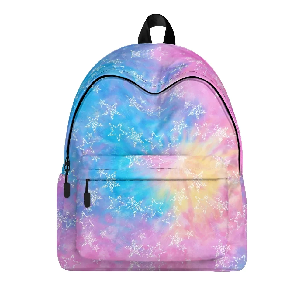 sac à dos imprimé étoile dégradé de rêve, sacs à crayons, bretelles réglables, sac d'école léger galaxie, ensembles de voyage pour adolescents et étudiants