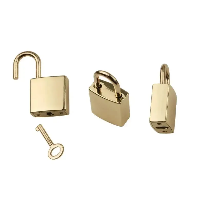 mini cadenas en métal de haute qualité avec clé pour coffret à bijoux, boîte de rangement, agenda, livre, valise, sac - ensemble de cadenas.