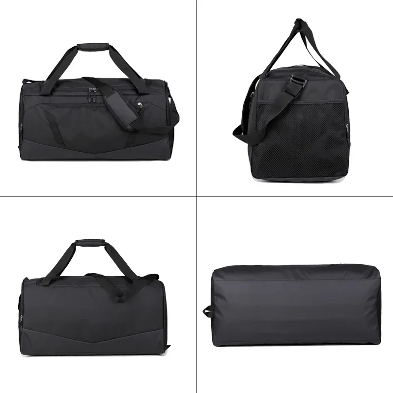 sac de fitness de grande capacité avec logo personnalisé pour homme, sac de voyage, grand bagage, sac de boxe, sac de sport, motif de nom imprimé