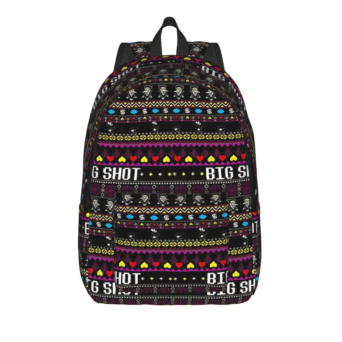sac à dos de jeu deltarunes pour hommes, femmes, adolescents, lycéens, randonnée, voyage, sac à dos de jour, sacs en toile pour ordinateur portable avec poche