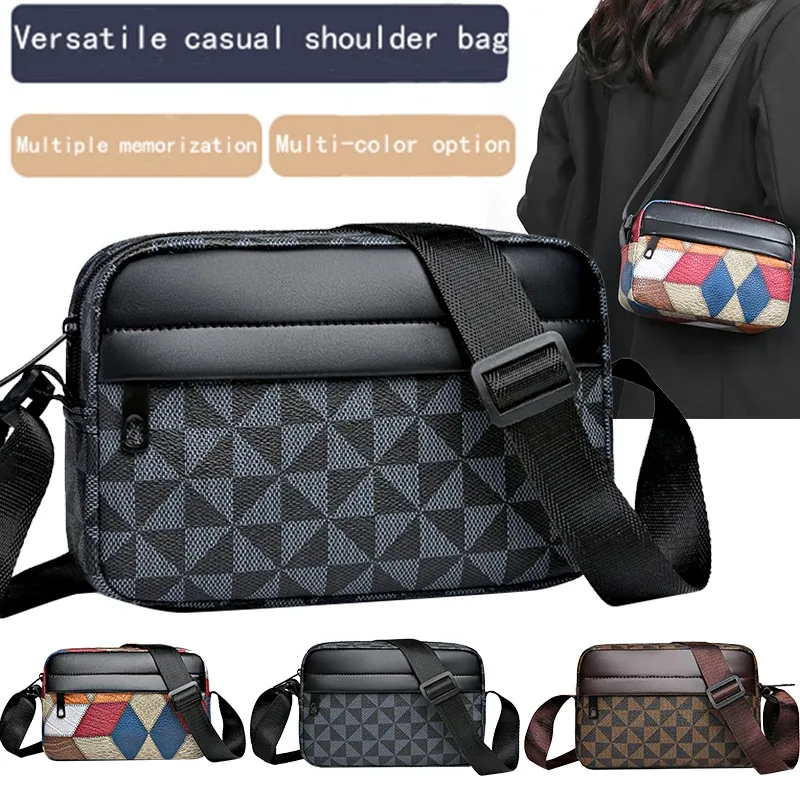 Sac à bandoulière Colorblock – Sac à main patchwork tendance (mini sac pour téléphone pour femme)