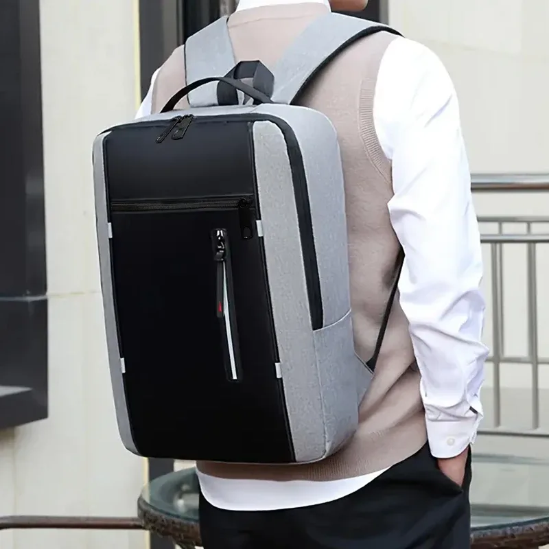 sac à dos multifonctionnel multi-poches, plusieurs couleurs, durable, léger pour hommes et femmes, voyage d'école d'affaires, trajet quotidien