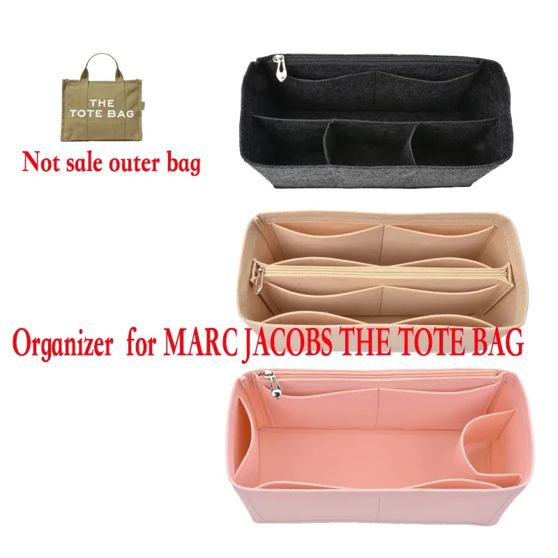 sac fourre-tout pour marc jacobs, insert bags, evalumakeup, organiser un sac à main intérieur, portable base shaper premium, handmade