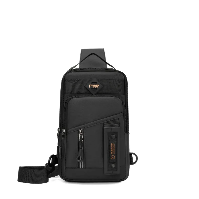 sac de poitrine multifonctionnel pour homme, sac de sport à compartiments multiples, sac bandoulière, sac de randonnée, sac à bandoulière pour homme
