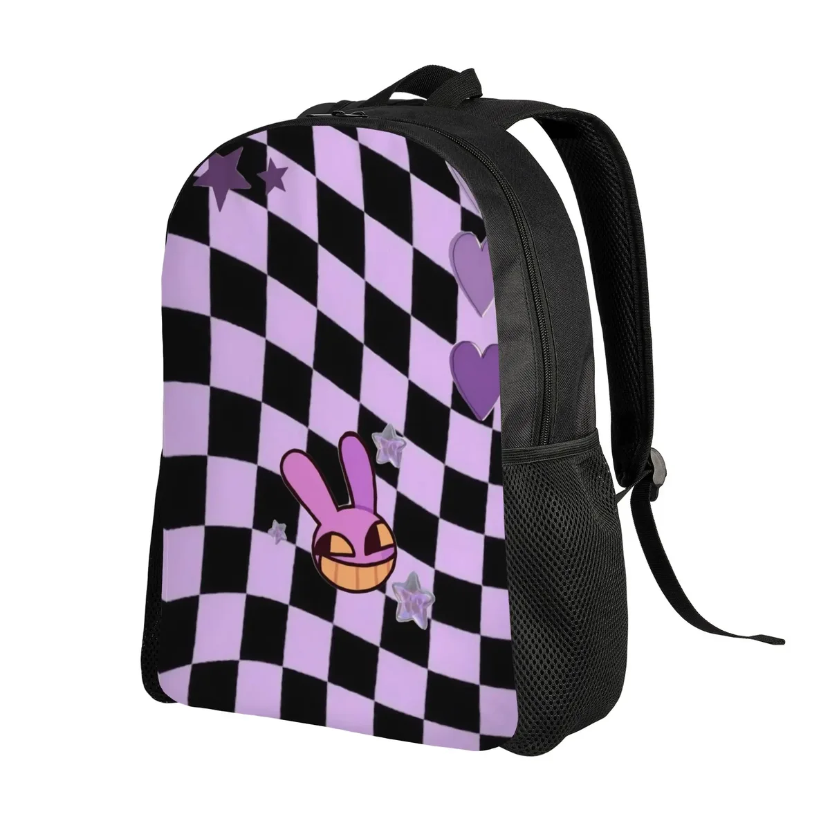 Sac à dos décontracté Jaxs Rabbit, idéal pour le lycée, les affaires, A-Amazings D-Digitals C-Circuse, sac à dos de jour pour hommes et femmes, sac à bandoulière pour ordinateur portable