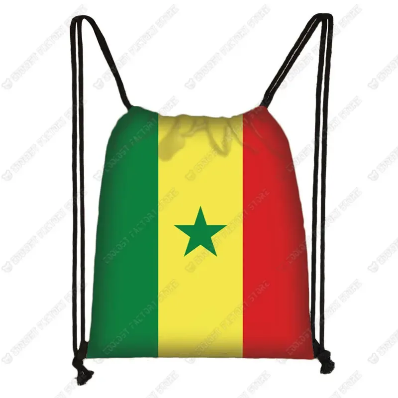 sac à dos imprimé drapeau national ukraine haïti algérie israël brésil hommes sac à cordon femmes sacs à bandoulière pour porte-chaussures de voyage