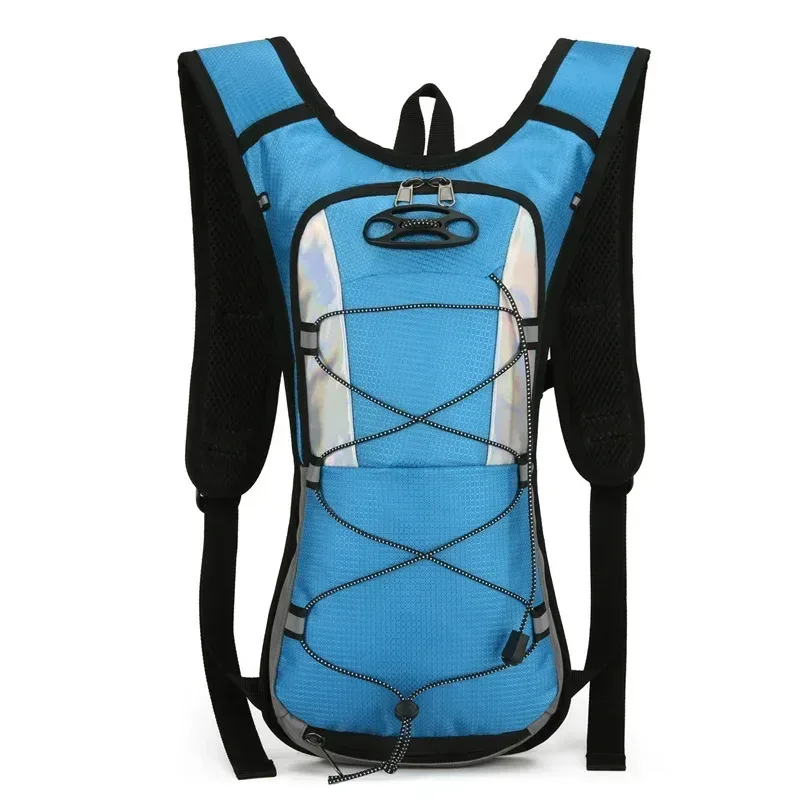 sac à dos de cyclisme 2026 avec filet pour casque, sac de jour, sac de rangement pour bouteille d'eau, sac à dos d'hydratation pour course à pied et jogging